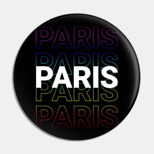 Paris - Kinetic Style Pin