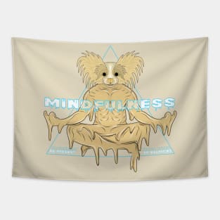 meditation puppy Tapestry