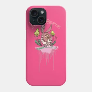 Bunny Rescue Flowers Phone Case