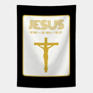 Jesus - The Way - The Truth - The Life Tapestry