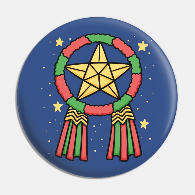 Philippine Christmas Star Pin by KammyBale