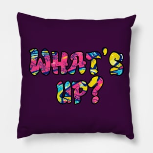 Qu hay/ Whats Up Pillow