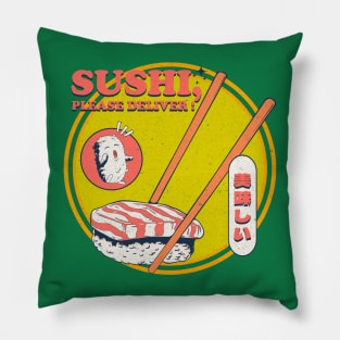 Sushi, Please Deliver ! Pillow