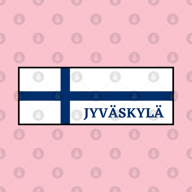 Jyväskylä City in Finnish Flag by aybe7elf