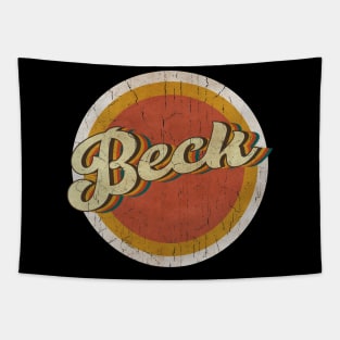 circle vintage Beck Tapestry