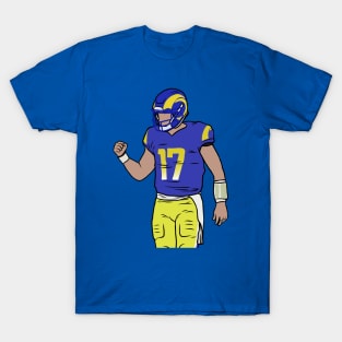 HOT!! Los Angeles Rams Baker Mayfield #17 New Member Football Team T-Shirt