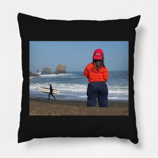 At the Beach Pillow