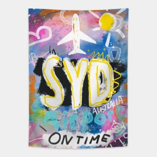 Sydney surf style airport Tapestry