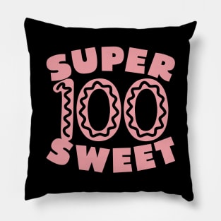 Super Sweet 100 Birthday Icing Pillow