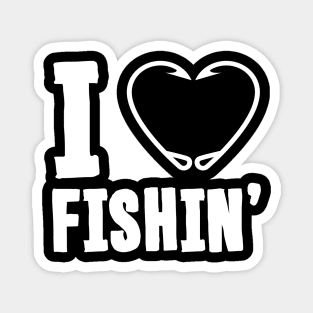 I Love Fishing Magnet