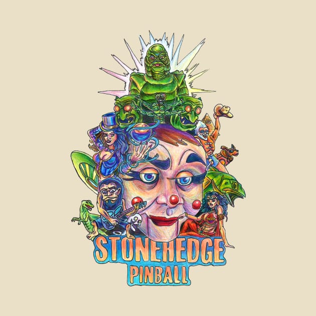 Stonehedge Pinball by Black Mamba Baseball