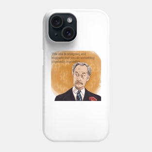 Captain Peacock - AYBS? - Are you being served sir? Phone Case