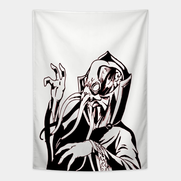 Mind Flayer Dungeons and Dragons Tapestry by OtakuPapercraft