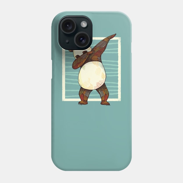Dabbing Panda Phone Case by LR_Collections