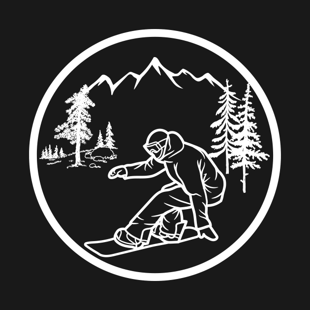 Lispe Snowboard Circle by Lispe