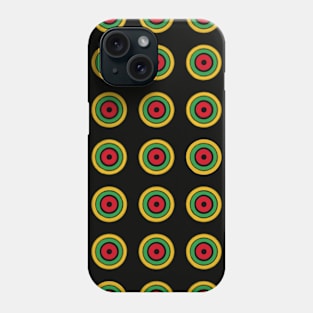 African Patterns with African Colors Phone Case