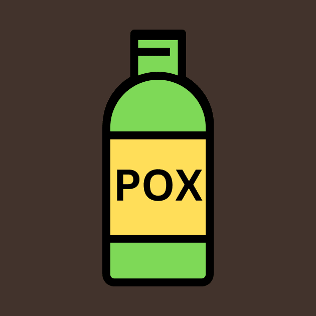 Pox Bottle by Melty Shirts