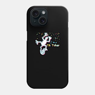 I am TikToker - Dancing Lizard Funny Phone Case