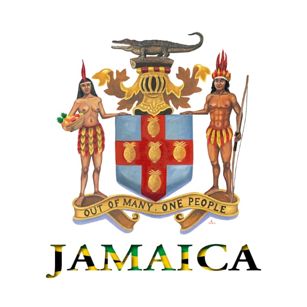 Jamaica: Coat Of Arms by kavionart