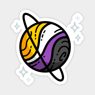 Planet Nonbinary Magnet