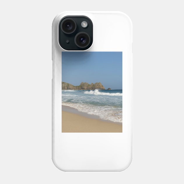 Porthcurno, Cornwall Phone Case by Chris Petty