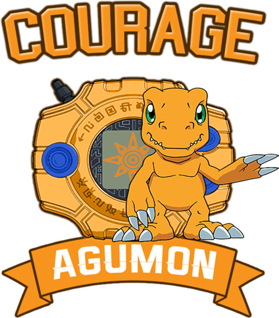 Courage Kids T-Shirt by Kiroiharu