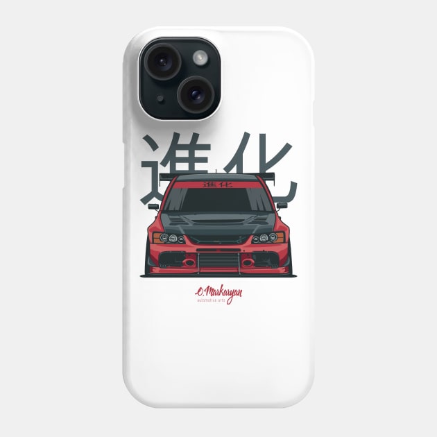 Evolution 9 Phone Case by Markaryan