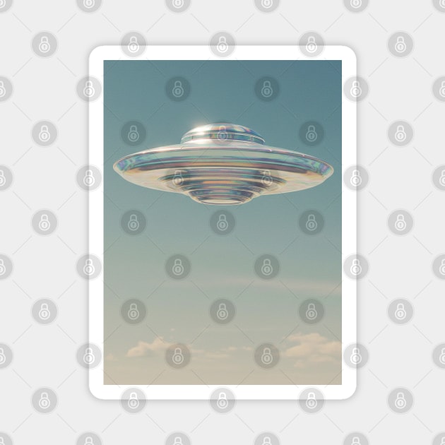 Crystal UFO Magnet by Megadorim