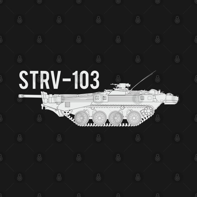 Main Battle Tank Strv-103 by FAawRay