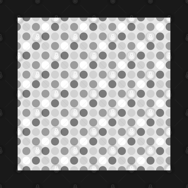 Soft Greys - Dots 2 by implexity