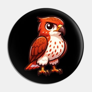 Red Tailed Hawk Pin