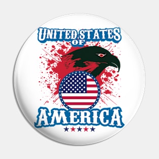 Proud because i was born in usa Pin