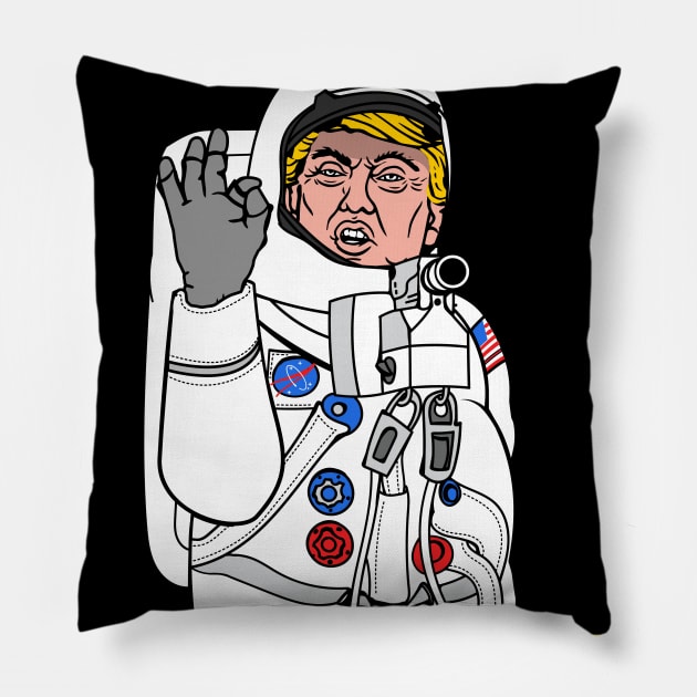 Space Force - Make Space Great Again Pillow by aircrewsupplyco