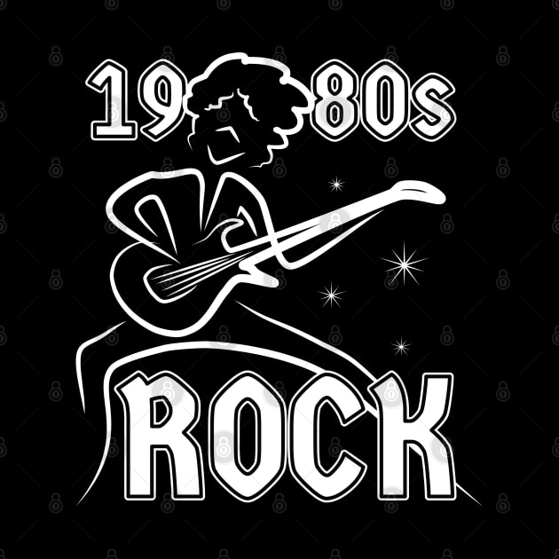 1980s Rock Music Guitarists by dkdesigns27