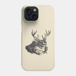 Horns, Antlers, and Frogcore: Vintage Aesthetics Meet Charming Toads and Frogs in a Quirky Design Phone Case