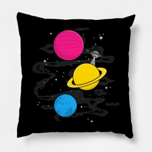 Pansexual Planets Pillow