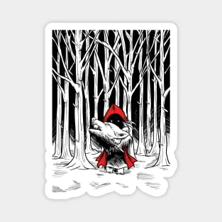 another red riding hood Magnet