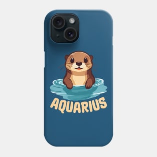 Cute Aquarius Zodiac Sign Phone Case