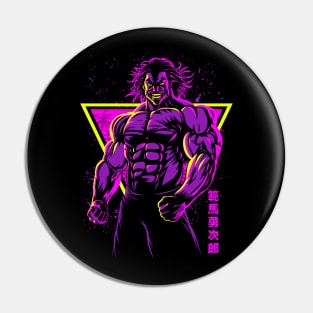 Retro Grappler Pin