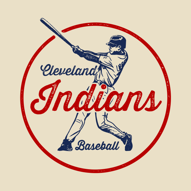 Vintage Cleveland Indians by Throwzack