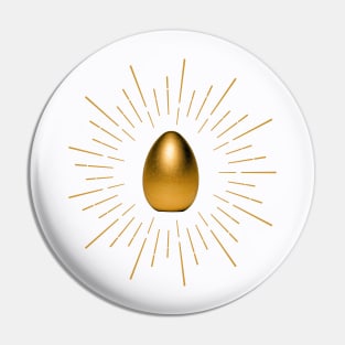 Golden Egg Pin