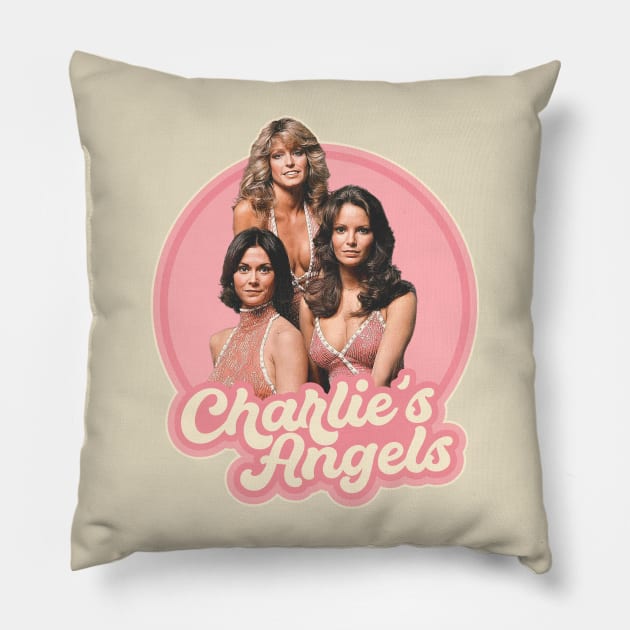 Charlie's Angels Pillow by darklordpug