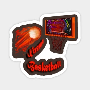 Xtreme Basketball Magnet