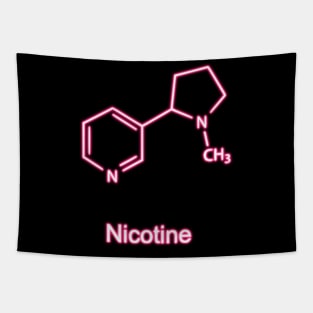 Nicotine molecule Tapestry