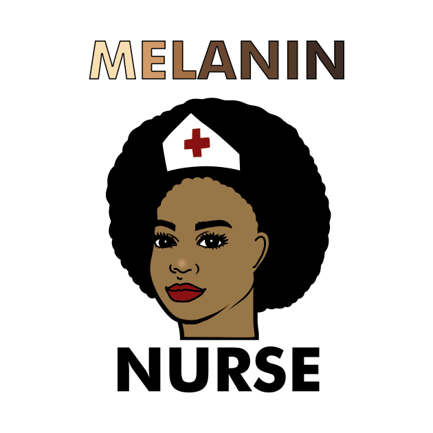 Afro Melanin Nurse, Black History African by dukito