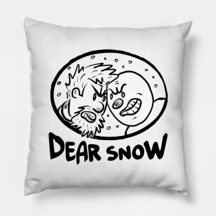 Dear Snow - Snow Fight Pillow