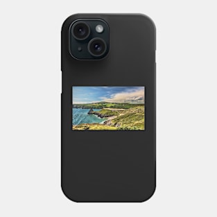 View Over Three Cliffs Bay South Wales Phone Case