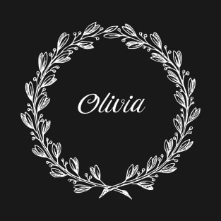 Olivia Floral Wreath T-Shirt