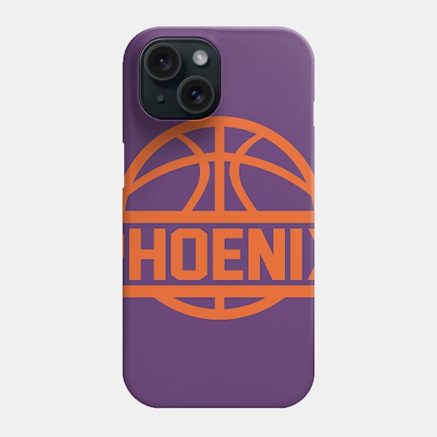 Phoenix Basketball Phone Case by CasualGraphic