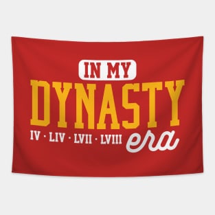 In My Dynasty Era Kansas City Chiefs Champion LVIII Tapestry